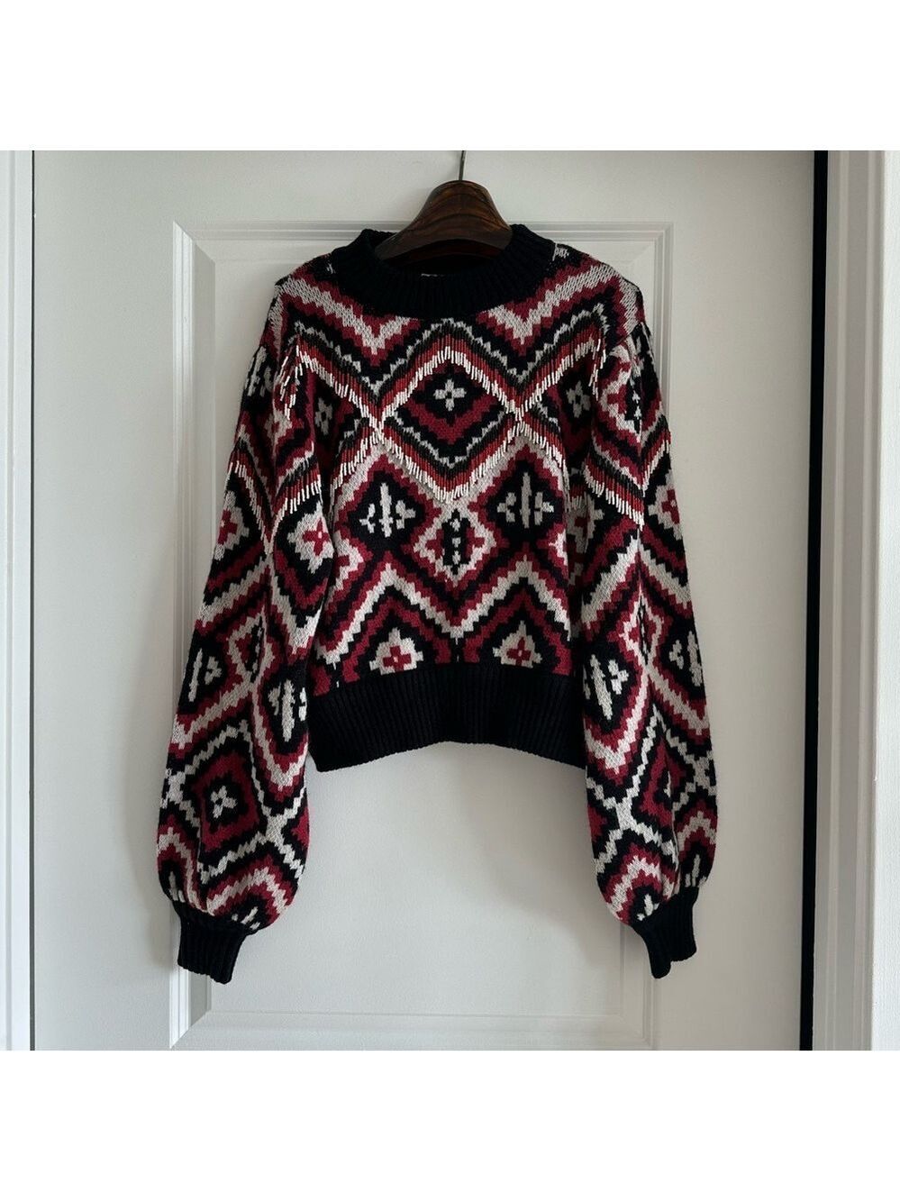 Farm Rio Rauti Beaded Knit Sweater - Picture 4 of 11